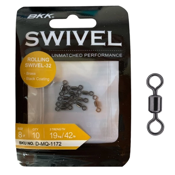 BKK Rolling Swivel-32 Fırdöndü No:8 (10'lu Paket) ürün görseli 1