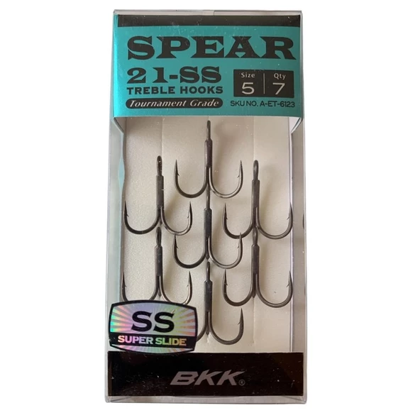BKK Spear-21 SS Üçlü İğne 7'li Paket No:5 ürün görseli 1