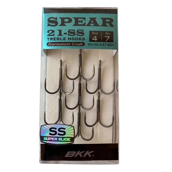 BKK Spear-21 SS Üçlü İğne 7'li Paket No:4 ürün görseli 1
