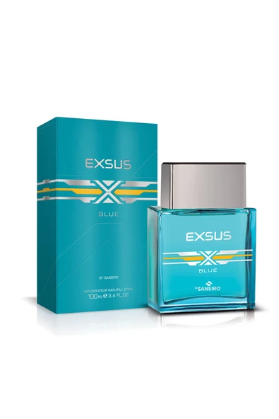 Sansiro Exsus Blue Edt 100 ml Erkek Parfüm ürün görseli 1