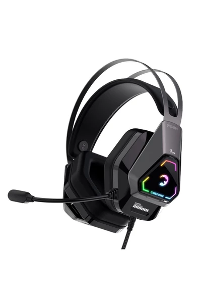 GamePower Fujin 7.1 Siyah Surround RGB Gaming Kulaklık Mikrofonlu ürün görseli 1