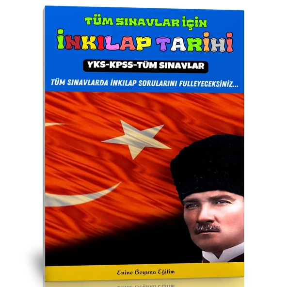 Tüm Sınavlar İçin İnkılap Tarihi Ders Notları ürün görseli 1