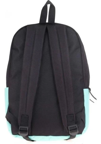 Kaukko Basic Colors Okul Sırt Çantası Mint Siyah K1415 - Resim 4