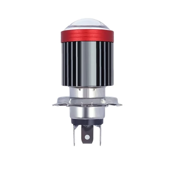 Motosiklet led xenon adet h4 çakarlı beyaz-amber-kırmızı / LAAM959 ürün görseli 1