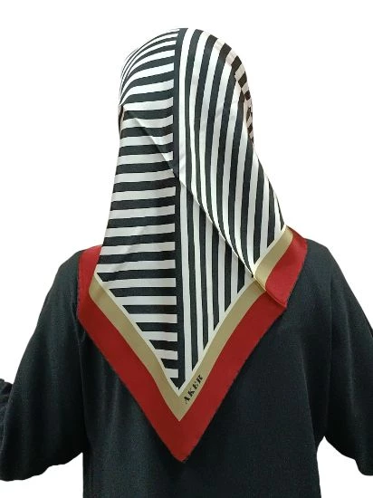 AKER İPEK KREP SATEN EŞARP 8828701 - Resim 9