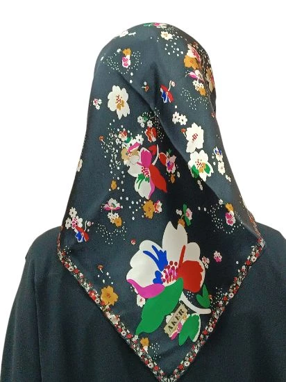 AKER İPEK KREP SATEN EŞARP 8863701 - Resim 3