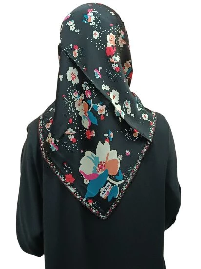 AKER İPEK KREP SATEN EŞARP 8863701 - Resim 6
