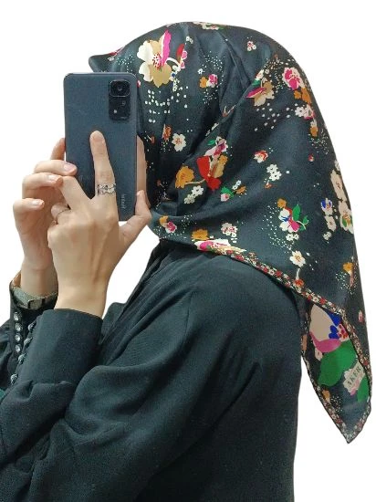 AKER İPEK KREP SATEN EŞARP 8863701 ürün görseli 1