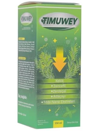 Timuway Şurup 150ml ürün görseli 1