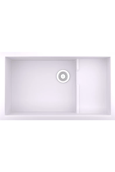 EVIER Granit Evye VoQ Series White (Beyaz) - Resim 2