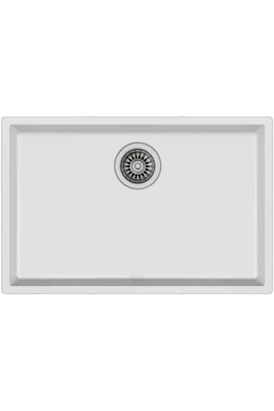 EVIER Granit Evye Nero Xl White (Beyaz) ürün görseli 1
