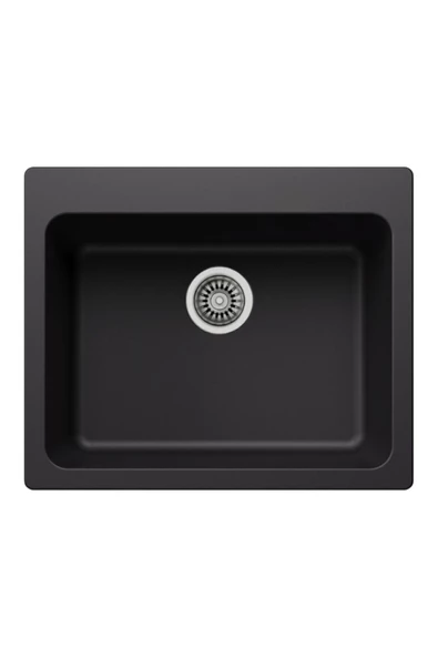 EVIER Granit Evye Maya Series Black (Siyah) - Resim 2