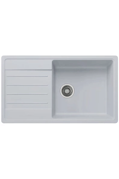 EVIER Granit Evye Myra Series Grey (Gri) - Resim 3