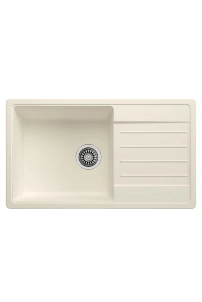 Evıer Granit Evye Myra Series Beige - Bej (Krem) 86X50 ürün görseli 1