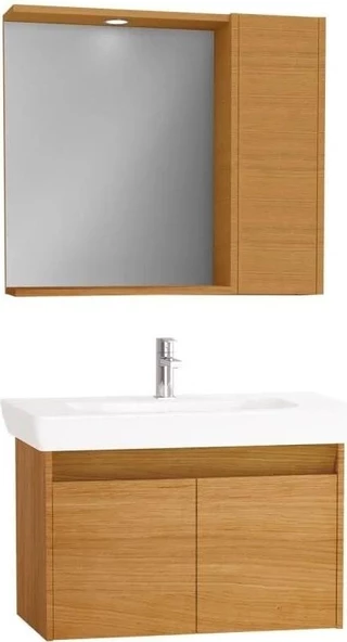 Vitra Step 85 cm Tik Banyo Dolabı Takımı 61533 ürün görseli 1