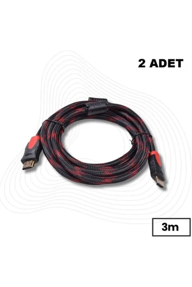 Daytona A4240 4K HDMI Kablosu 1.4b Ethernet Destekli 3D HDMI Görüntü Kablosu (3 Metre) ürün görseli 1