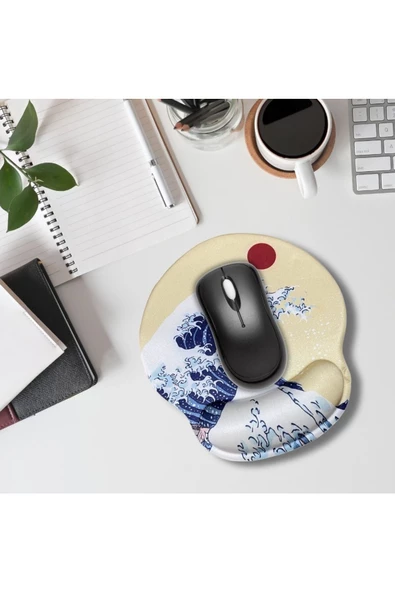 Daytona Desenli Ergonomik Desenli Mouse Pad - Resim 4