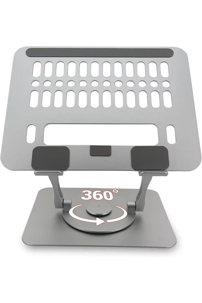 Daytona ZR-516 Alüminyum Taşınabilir 360 Derece Dönebilir Katlanabilir Laptop Standı ürün görseli 1