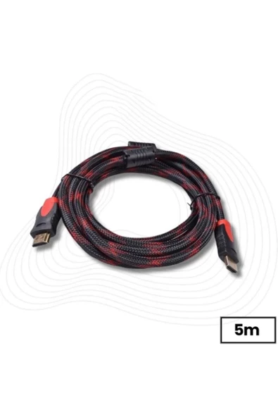 Daytona A4723 4K HDMI Kablosu 1.4b Ethernet Destekli 3D HDMI Görüntü Kablosu (5 Metre) ürün görseli 1