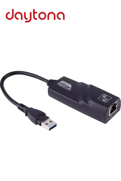 Daytona Fc-13 Usb 3.0 Yüksek Hızlı Ethernet Lan Ağ Adaptör Rj45 Çevirici ürün görseli 1