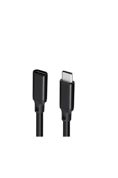 Daytona Fc-k09 Type-c Usb-c Male Erkek To Type-c Dişi Female Uzatma Şarj Data Kablosu-0.5m ürün görseli 1