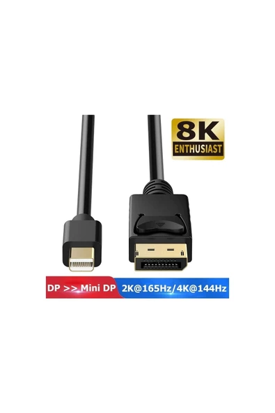 Daytona Mini Display Port To Display Port Çevirici Kablo ürün görseli 1