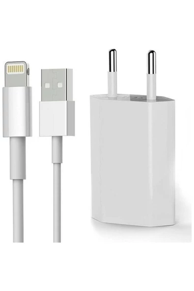 Daytona Apple Iphone Lightning Uyumlu Şarj Cihazı Ve Kablo Set ürün görseli 1