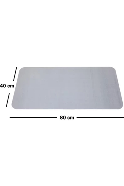 Daytona 40x80 Cm Oyun Gaming Ofis Baskısız Kaymaz Mousepad-gri ürün görseli 1