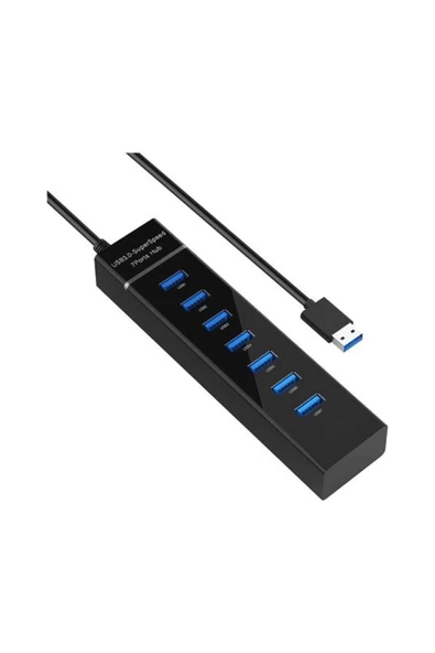 Daytona A307 7'li Usb3.0 Super Speed Hub,5gbps ürün görseli 1