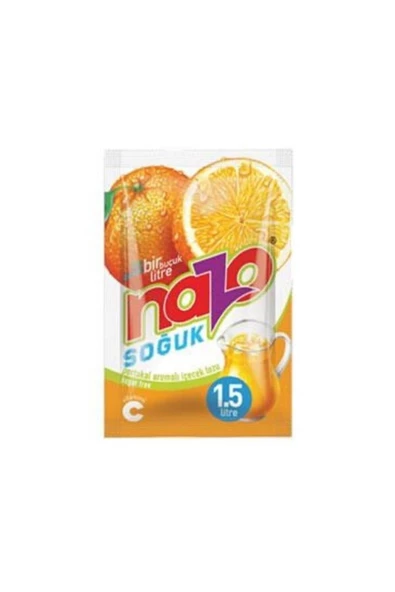 NAZO Portakal Aromalı Toz Içecek 9 Gr ürün görseli 1