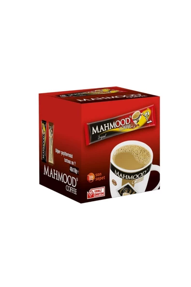 mahmood  Coffee 3'Ü 1 Arada Hazır Kahve 48 Adet X 18 G  890799 ürün görseli 1