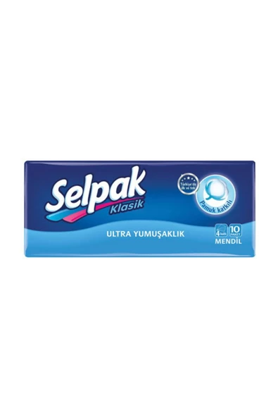 SELPAK Klasik Mendil 10'Lu ürün görseli 1