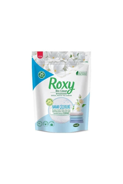 Dalan Roxy Bio Clean Matik Toz Sabun Bahar Çiçekleri 1600 gr ürün görseli 1