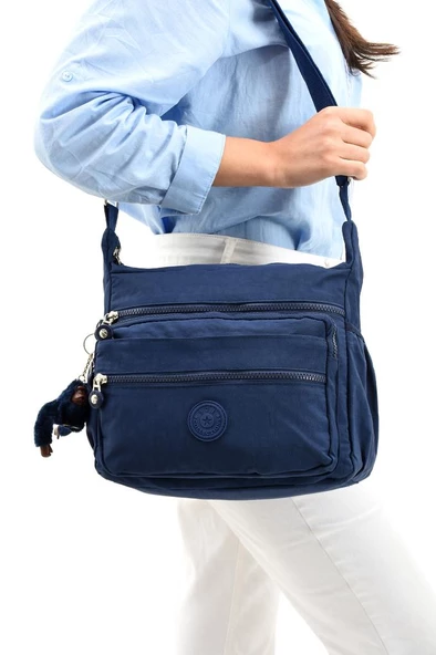 Klinkır Omuz Çantası Çapraz Askılı Postacı Çanta Çok Cepli Günlük Kullanıma Uygun 30*23 Cm ürün görseli 1