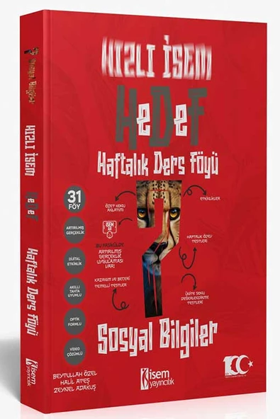 İsem 2025 Hızlı İsem 7. Sınıf Sosyal Bilgiler Haftalık Ders Föyü ürün görseli 1