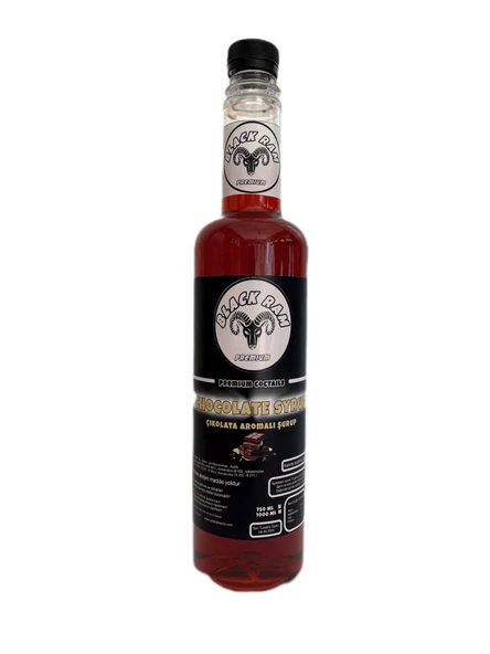 Black Ram Çikolata Aromalı Kokteyl Şurubu 750 ml ürün görseli 1