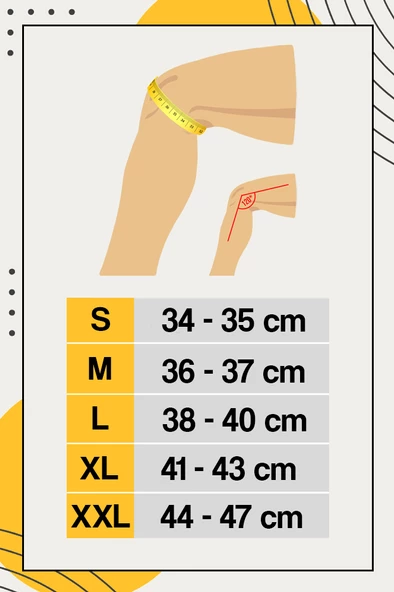 MORSA CYBERG® ÖRME MEDİKAL DİZLİK - Resim 5