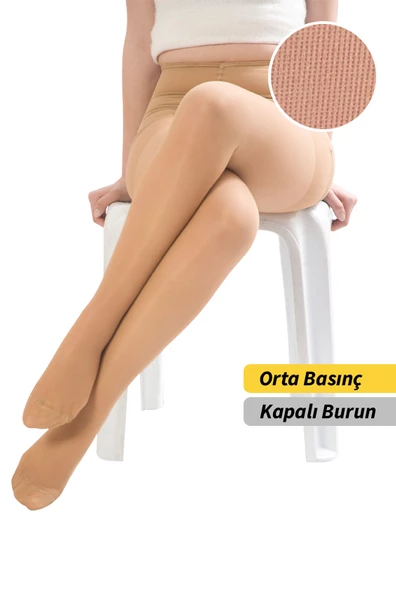 MORSA CYBERG® KÜLOTLU KAPALI BURUN ORTA BASINÇ Varis Çorabı Ccl 2 ürün görseli 1