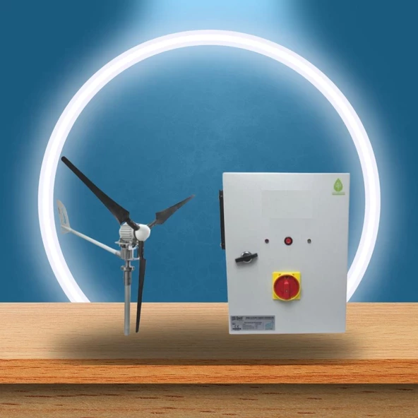 İstabreeze 2000 W 48 V Korumalı Rüzgar Türbini + Hibrit Şarj Kontrol Cihazı ürün görseli 1