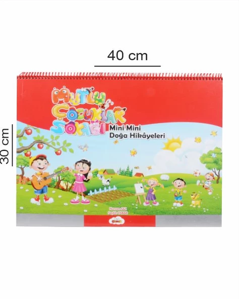 Mutlu Çocuklar Sokağı Mini Mini Doğa Hikayeleri Ünlü Çocuk ürün görseli 1