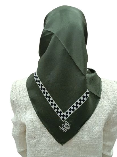 LEVİDOR İ-3813 TWİLL İPEK EŞARP - Resim 12