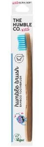 Humble Brush Kids Ultra-Soft Bambu Çocuk Diş Fırçası | Mavi ürün görseli 1