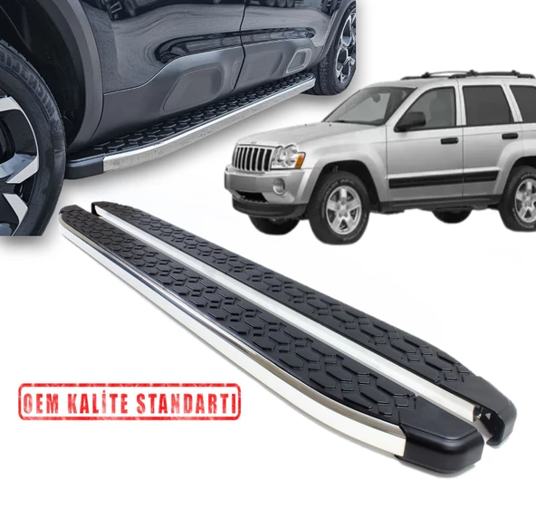 CHEROKEE 2006 2007 2008 2009 2010 ARACA ÖZEL BLACKLİNE YAN BASAMAK ürün görseli 1