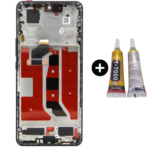 TE Huawei Honor 50 Uyumlu Çıtalı HK Lcd Ekran Dokunmatik + B7000 ürün görseli 1