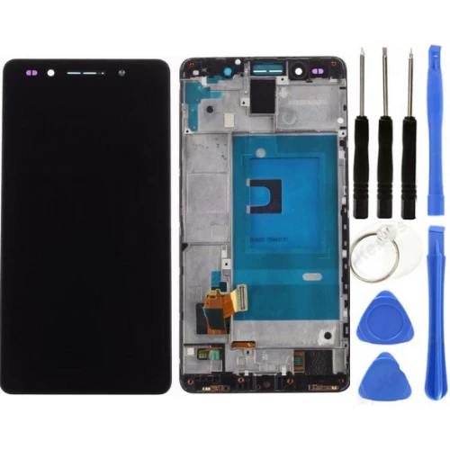 TE Huawei Honor 7 Uyumlu Çıtalı Servis Lcd Ekran Dokunmatik Siyah + Tamir Seti ürün görseli 1