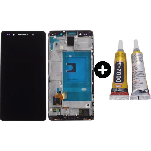 TE Huawei Honor 7 Uyumlu Çıtalı Oled Lcd Ekran Dokunmatik Siyah +B7000 ürün görseli 1