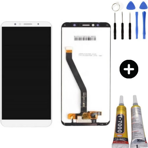 TE Huawei Honor 7A Uyumlu Lcd Ekran Dokunmatik Beyaz + Montaj Seti ürün görseli 1