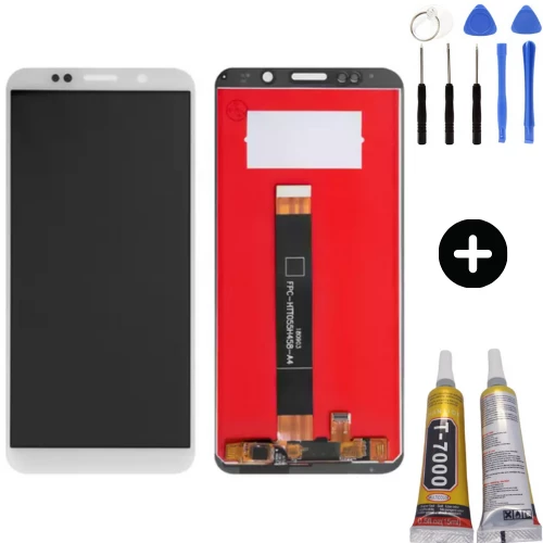 TE Huawei Honor 7S Uyumlu A Kalite Lcd Ekran Dokunmatik Beyaz + Montaj Seti ürün görseli 1