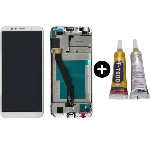 TE Huawei Honor 7A Uyumlu Çıtalı Servis Lcd Ekran Dokunmatik Beyaz + B7000 ürün görseli 1