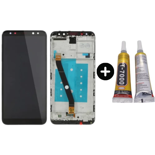 TE Huawei Mate 10 Lite Uyumlu Çıtalı Servis Lcd Ekran Dokunmatik + B7000 ürün görseli 1